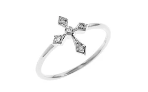 Ring 585/- Weißgold mit Diamanten WERT 550 € - 78358516 - Picture 1 of 1