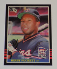 1985 Donruss Baseball KIRBY PUCKETT Rookie Card #438 Minnesota Twins HOFer NrMt