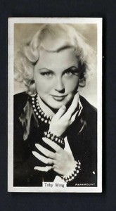 SINCLAIR (J) - FILM STARS (REAL PHOTOS) - #20 TOBY WING