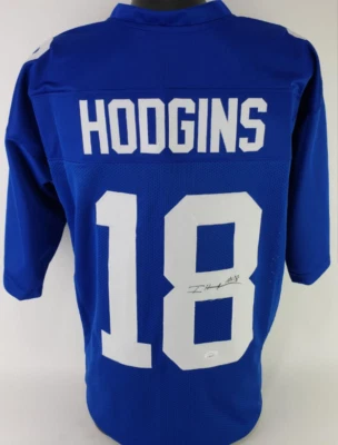 ISAIAH HODGINS Signed Baltimore Colts Custom XL Jersey (JSA Witness COA) - Image 1 of 4