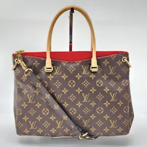 Louis Vuitton Pallas MM Satchel in Monogram Canvas and Calfskin | Mint Condition - Picture 1 of 10