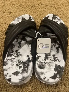 Sugar & Jade Girls Shoe Size 1 Slide Sandals NWT - Picture 1 of 4