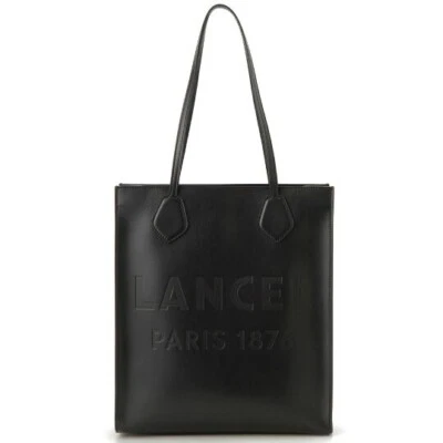 Bolso de Mano Lancel Essential Vertical Bolso de Mano Cartera Cuero en Negro USADO Buen Estado Foto 1 de 4