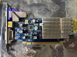 nVidia GeForce 7200GS 256MB DDR2 DVI VGA S-Video PCI-E SFPX84 Rev A3.1 - Vintage - Picture 1 of 6