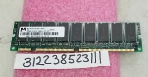 128MB STICK DIMM SD ECC PC66 66 66MHz 66 MHz SDRam 128 128M 8x8 18CHIPS UBDIMM - Picture 1 of 1