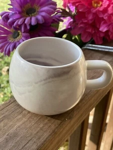 Tazza da tè caffè Project 62 viola vortice marmo bianco gres 12 oz 3”t 3,5 Dia - Foto 1 di 6