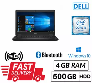 Computer portatile economico Dell 5480 Intel Core i5@2,40 GHz 6a generazione 4 GB RAM 500 GB HDMI WIN 10 - Foto 1 di 7
