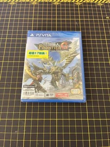 Monster Hunter Frontier G Beginner's PS Vita Japanese Voice CN Sub Brand New - Picture 1 of 5
