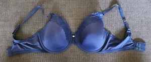 Natori Bra midnight Navy 736044 clothing intimates size US 36D - Picture 1 of 4