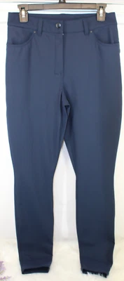 PANTALONES VAQUEROS MUJER TALLA 30" X 31" LULULEMON CITY ELEGANTES 5 BOLSILLOS AJUSTADOS NUEVOS SIN ETIQUETAS - D3 Foto 1 de 4