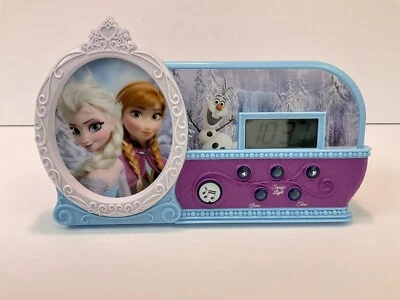 Despertador Disney Frozen “Let It Go” Musical Night-Glow #FR-346 TESTADO E FUNCIONA - Imagem 1 de 4