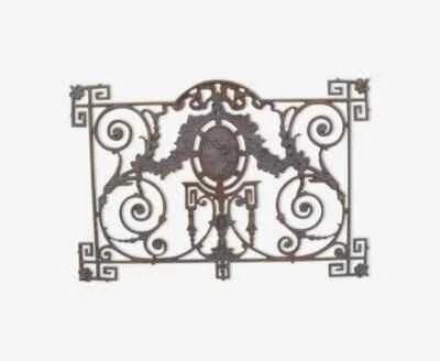 balconnière  en fonte / grille de balcon  - Photo 1/4
