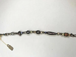NEW Sorrelli Crystal Vintage Inspired "Iced Coffee" Browns Bracelet, NWOT - Foto 1 di 5