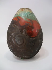 Handmade Peru Peruvian Clay Pottery Vase by Maneno - Bild 1 von 9