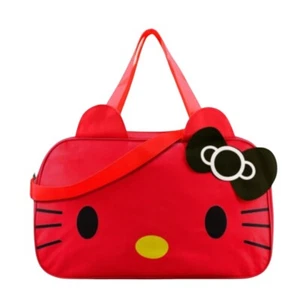 Hello Kitty by Sanrio Large Duffle Bag Travel Luggage Overnight in Red NWT - Picture 1 of 5