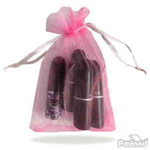 PMLAND 100 Pcs Organza Drawstring Pouches for Party Gift Bag 4x6 Inch - Picture 1 of 25