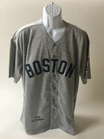 Ted Williams # 9 Boston Red Sox Baseball Jersey Size Extra Large Cover