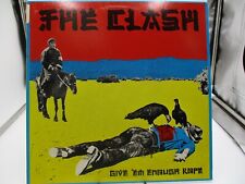 THE CLASH GIVE EM ENOUGH ROPE LP EPIC JE 35543 PROMO NM c VG+ Ultrasonic Clean