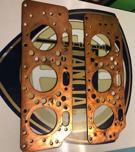 coppia guarnizione rame lancia Aurelia  - Picture 1 of 2