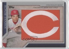 2010 Topps Jumbo Packs Manufactured Hat Logo Relic /99 Johnny Bench #MHR-72 HOF