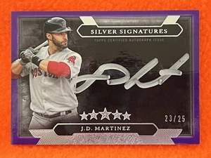 JD MARTINEZ TOPPS FIVE STAR SILVER SIGNATURES /25 RED SOX METS DODGERS - Picture 1 of 2