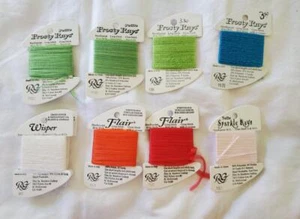 9 Rainbow Gallery Frosty Rays - Sparkle Rays - Wisper - Flair Crafts Yarn RG9 - Imagen 1 de 7