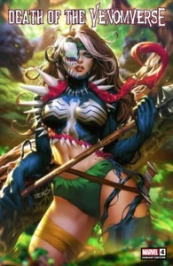 🙂 Death of the Venomverse #4 Derrick Chew Variante Spider-Man Rogue Savage Land - Bild 1 von 1