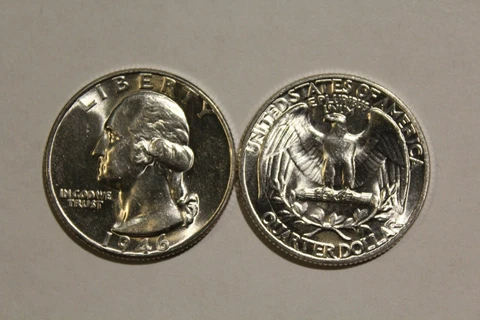 Bu 1946-P George Washington Quarter Cover