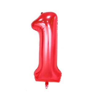 16 40 inch One First Birthday 1 Month Baby Shower Letter Floated Balloon Cartoon - Picture 1 of 15