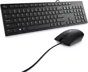 NUEVO Teclado y mouse con cable Dell KM300C DELL-KM300C-US - Cable USB negro - Imagen 1 de 1