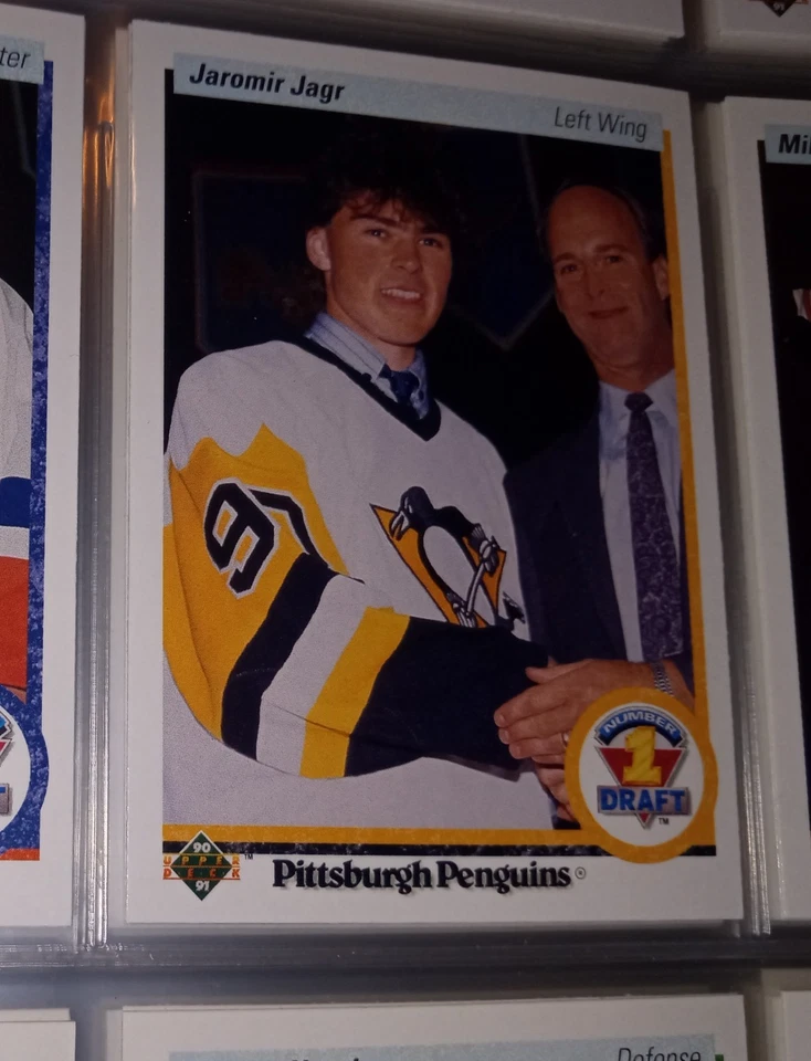  Hockey set 1990-91 upper deck - Image 1 of 4