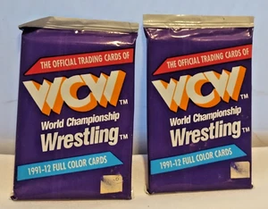 WCW -World Championship Wrestling Trading Cards 1991-12 Color Cards Lot 2 - Picture 1 of 7
