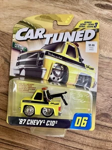NEW 2025 CarTuned Series 3 Hobby Store Exclusive  '87 Chevy C10 Tow Truck - Picture 1 of 1