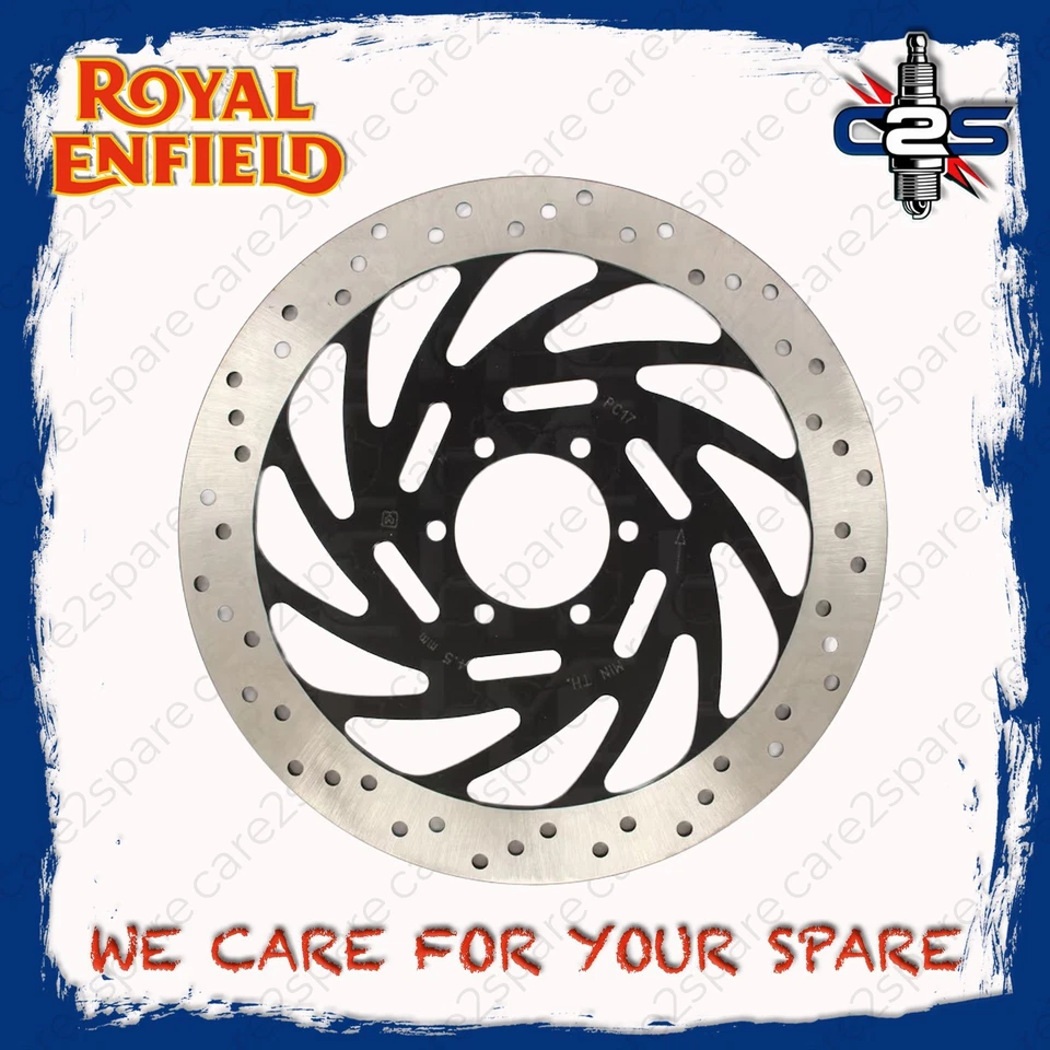 Genuine Royal Enfield front brake disc for Himalayan 411cc Scram 411cc 587310 - Image 1 of 4