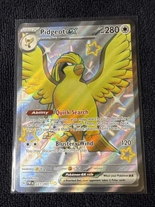 Pidgeot ex 221/091 Sv: Paldean Fates Holo Near Mint - Bild 1 von 3