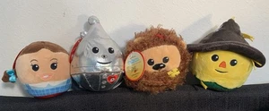 Hallmark Fluffballs Plush Wizard Of Oz Set Of 4 Dorothy Lion Scarecrow Tinman - Picture 1 of 5