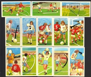 CIGARETTE/TRADE/CARDS. Brooke Bond Tea. PLAY BETTER SOCCER. (Set OF 40). (1976). - Picture 1 of 1