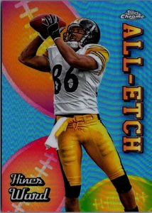 2024 Topps Chrome All Etch Refractors #CAEHW Hines Ward Pittsburgh Steelers - Picture 1 of 2