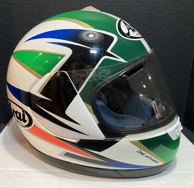 Vintage Arai Quantum/e Lucas Cadalora Motorcycle Helmet Size Small 6 7/8 to 7 - Image 1 of 4