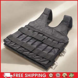Weighted Vest Weight Jacket Comfortable Weight Training Vest for Fitness Sports - Picture 1 of 18