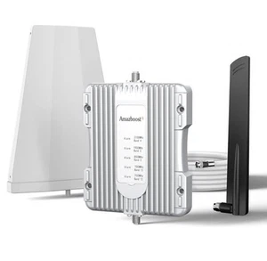 Amazboost Cell Phone Booster for Home, Cell Phone Signal Booster Kit, All U.S. - Photo 1 sur 5