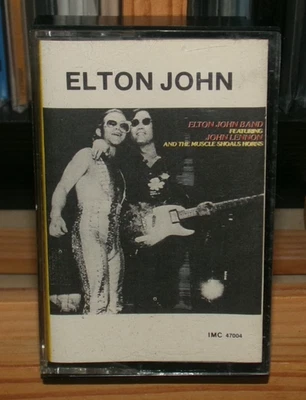 ELTON JOHN BAND WITH JOHN LENNON & THE MUSCLE SHOALS HORNS PORTUGAL CASSETTE - Image 1 of 4