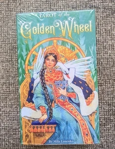 Tarot Of The Golden Wheel By Mila Losenko Tarot Cards Russian Fairy Tale Slavic - Picture 1 of 6