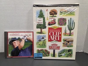 Jack Nicklaus Corso Clip Art Designer Accolade Vol 1 5in Floppy Gioco PC - Foto 1 di 8