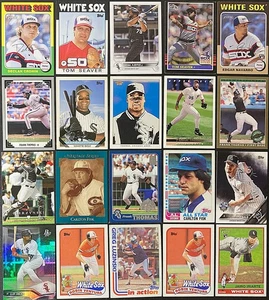 Chicago White Sox Lot (100) PARALLEL/INSERT/THOMAS/SEAVER/FISK/SALE/VENTURA - Picture 1 of 3