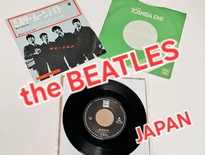 Vinyl Record 45rpm The BEATLES Japan - Toshiba - Foto 1 di 7