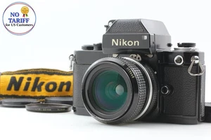 Meter OK Nikon F2 Photomic DP-1 schwarz analoge Kleinbildkamera Ai 28 mm F2.8 JAPAN Exc+5 - Bild 1 von 18