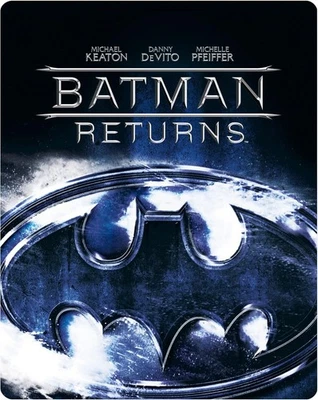 BATMAN RETURNS LIMITED EDITION STEELBOOK BLU-RAY Tim Burton Movie Film New UK R2 - Image 1 of 2