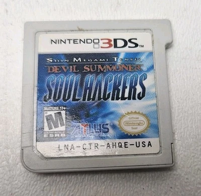 Nintendo Shin Megami Tensei Devil Summoner Soul Hackers 3DS Cartridge Only - Image 1 of 2