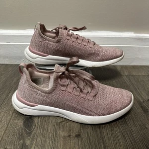 Fabletics The Everyday Sneaker Pink Sparkle Women’s Size 10 - Picture 1 of 6